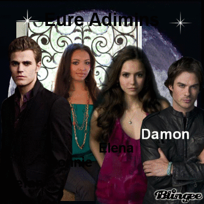 Stefan,Bonnie,Elena,Damon
