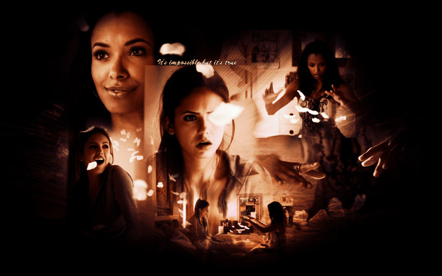 TVD pictures_Bonnie and Elena